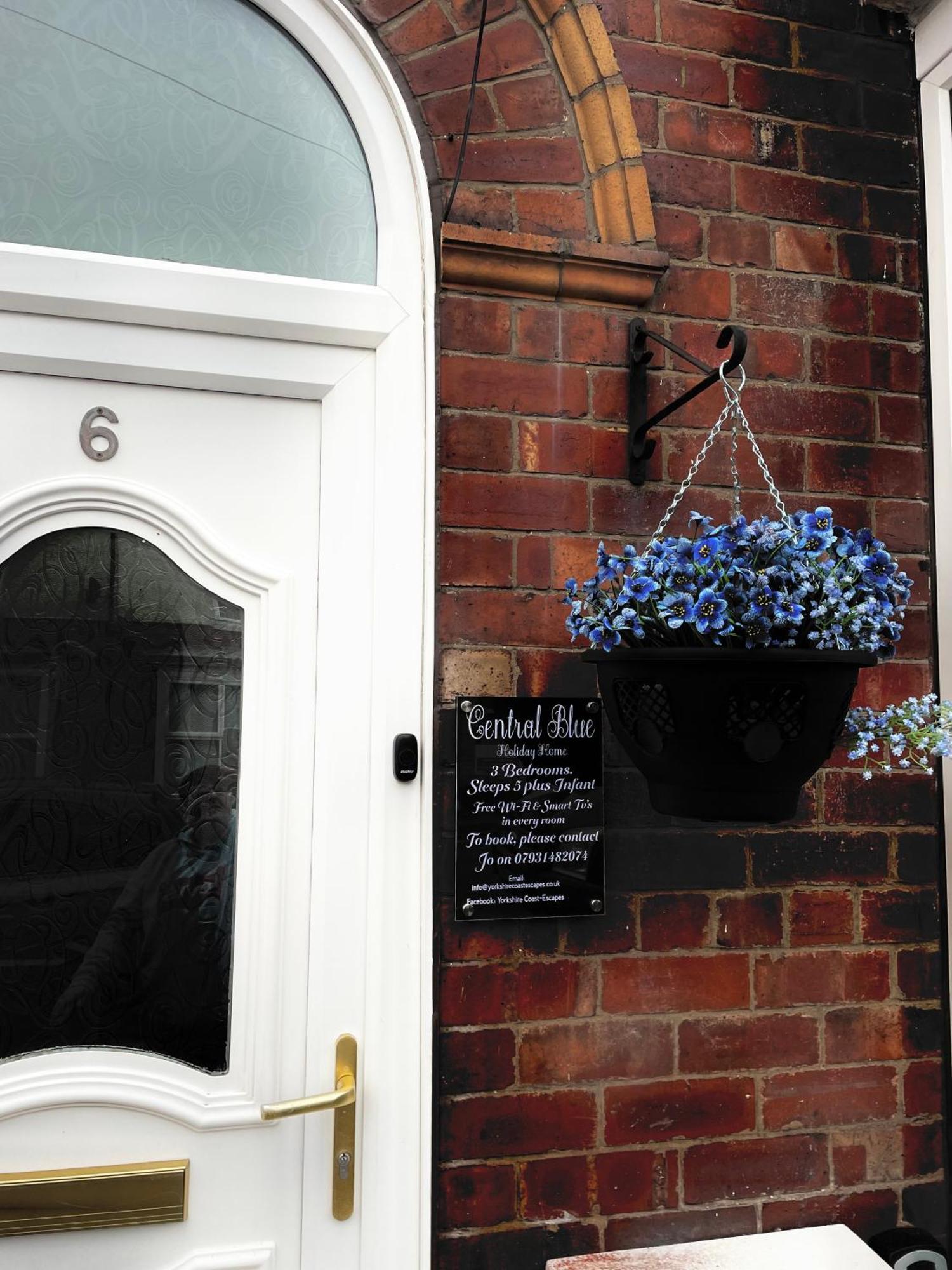 Central Blue Holiday Home. Bridlington Eksteriør bilde